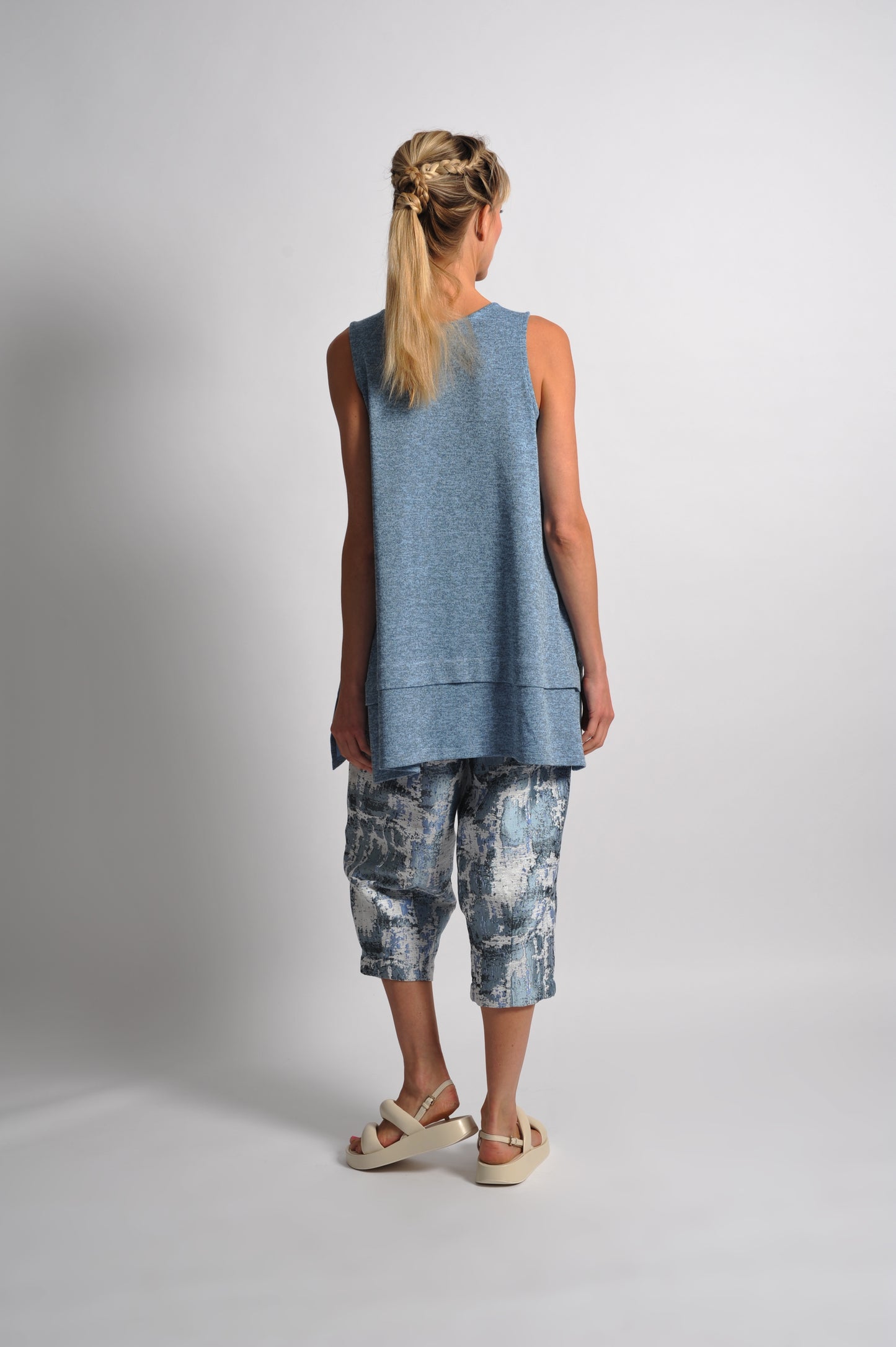 A-Line Statement Zip Top