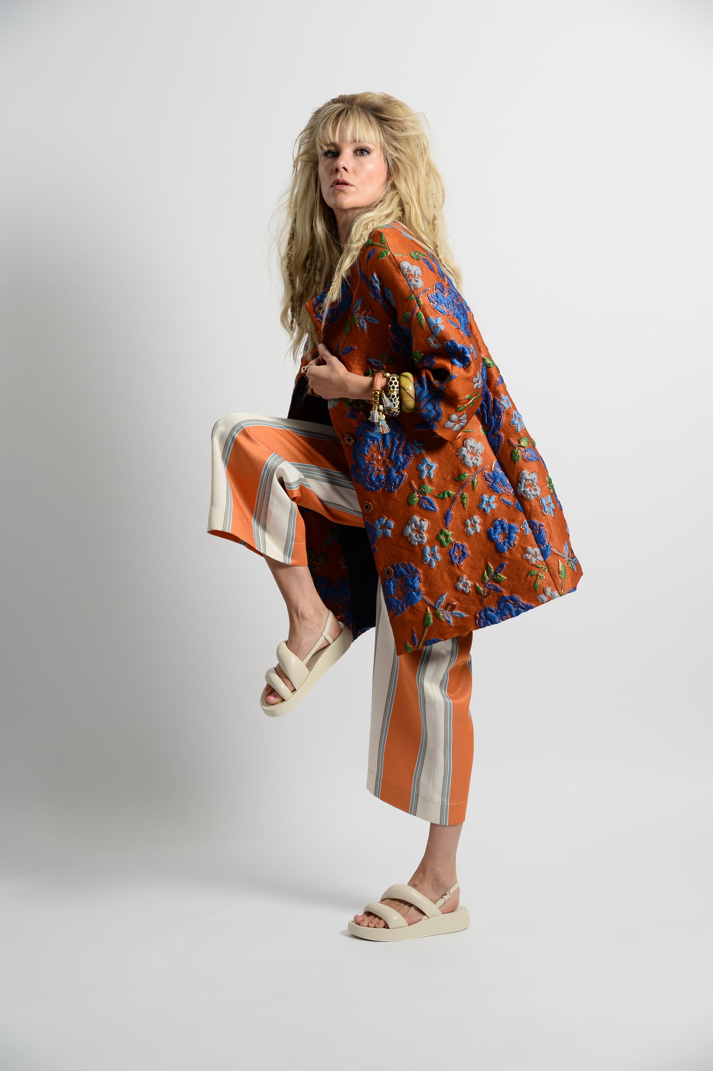 Statement Flower Coat