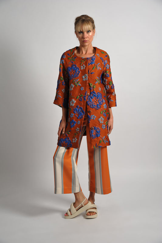 Statement Flower Coat